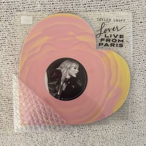 NIB Taylor Swift Lover Live From Paris LLFP Pink Blue Vinyl  repress